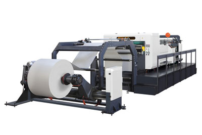 Querschneider, Papierschneidemaschine